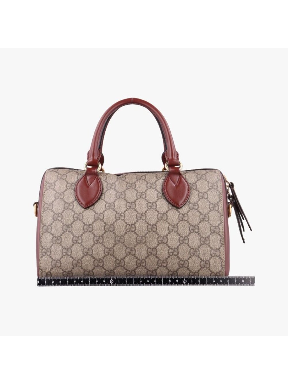 Gucci GG Supreme Beige Brown Leather - Picture 2 of 16
